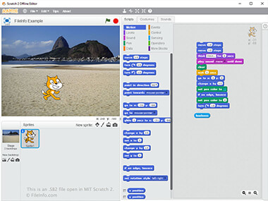 MIT Scratch 2 .sb2文件的截图